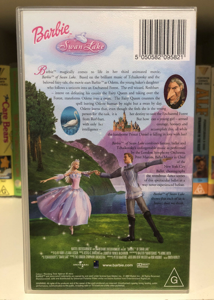 BARBIE - SWAN LAKE - VHS | eBay Australia