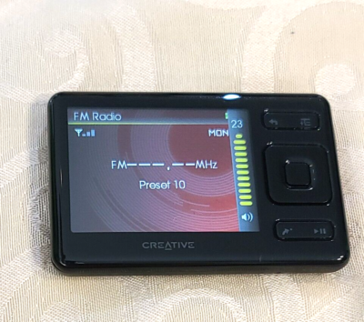 Creative ZEN Black (2 GB) Digital Media Player for sale online | eBay