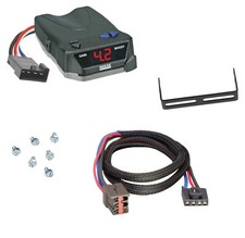 Control de freno de remolque para 94-08 Ford F-150 con caja de módulo adaptador de cableado eje 1-4