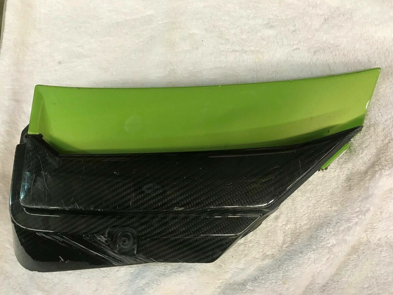 LAMBORGHINI AVENTADOR DRIVER LEFT SIDE CARBON FIBER COVER PANEL OEM 470853509B