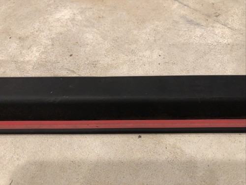‘85 - ‘87 Mk2 Vw Jetta GLI Left Rear Exterior Door Trim Strip w/ Red Stripe OEM - Picture 5 of 12