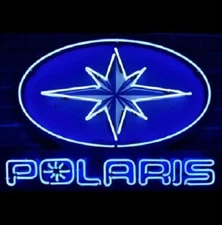 24"x24" Polaris Star Neon Sign Light Lamp With HD Vivid Printing Beer Bar JY