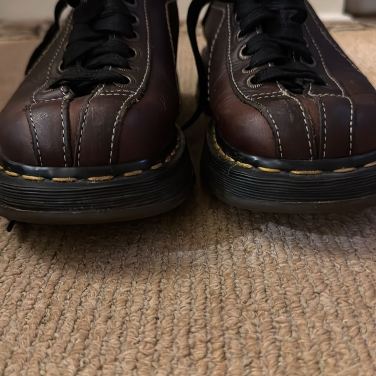 Vintage Dr. Martens 9793 DMs chunky boots England Brown 8  display picture 2