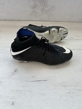 Scarpe da calcio Nike Hypervenom Phantom 3 DF FG nere trasparenti calcio US8 UK7 EUR41