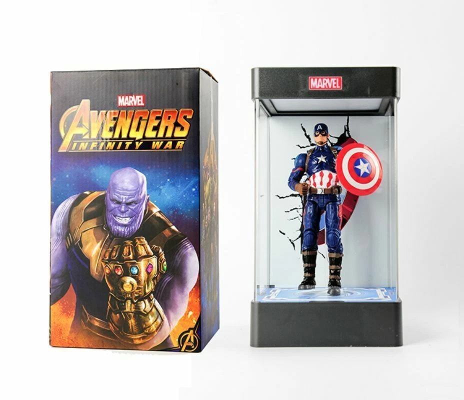 Super Hero  Man War Machine Thanos Hulk Falcon hero man Action Figure Dolls - Image 3 of 4