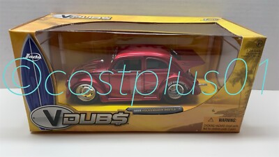 JADA V DUBS 1959 VOLKSWAGEN BEETLE VW 1:24 RED | eBay