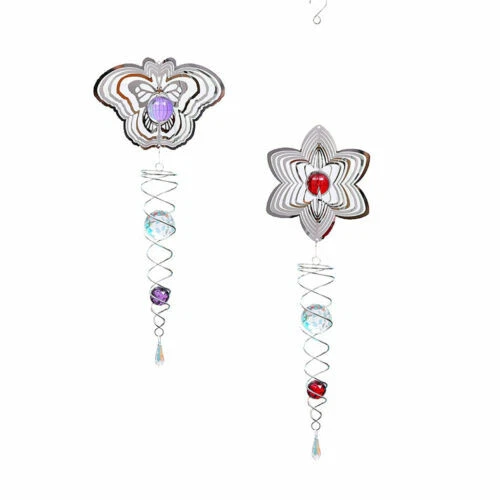 Metal Garden Windmills & Wind Spinners