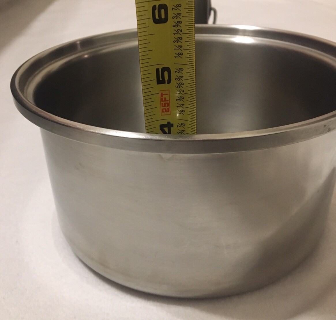 Saladmaster 3 Qt Pot Saucepan 188 Tri Clad USA eBay