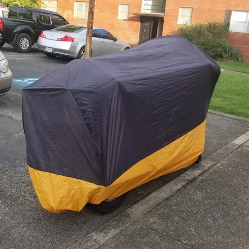 Motorcycle Cover waterproof Heavy Duty for Winter Outside Storage XXL Snow Rain