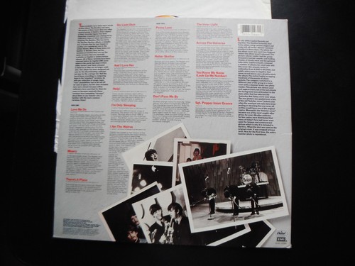 the BEATLES RARITIES RECORD ALBUM CAPITOL SHAL-12060 gatefold,inner sleeve - Picture 2 of 6