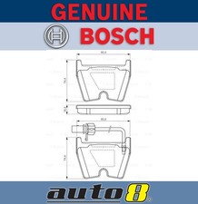Bosch Front Brake Pads for Audi R8 Spyder 429 5.2L Petrol BUJ 2010 - 2012