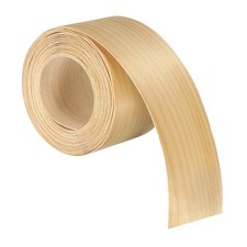 2" x 13ft Wood Veneer Edge Banding, Iron on Pine Wood Edging Strips