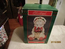 House of Lloyd Christmas Around the World Flossie Rabbit Mop Doll Porcelain Face