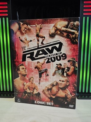 WWE Raw - The Best of 2009 (DVD, 2010, 3-Disc Set)