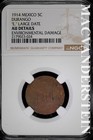 Mexico: 1914 Five Centavos- Durango- "E" Large Date- NGC AU Details #SLA1117 — photo 1
