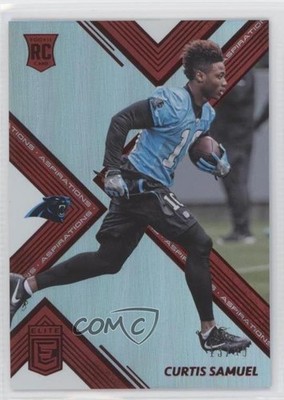 2017 Donruss Elite Rookies Aspirations 13/90 Curtis Samuel #183 Rookie RC 9cf