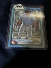 2024 Bowman - Prospects Xavier Isaac #BP-133 Sky Blue Border /499 (RC)