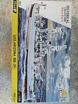 COBI 4843 HISTORICAL COLLECTION USS Arizona (BB-39) Schlachtschiff