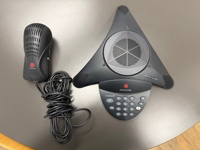 Polycom SoundStation 2 2201-15100-601 Conference Phone  2201-16020-601 Bundle