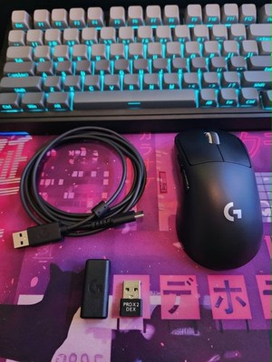 Logitech G PRO X Superlight 2 DEX Wireless Mouse Black  910007328 + Wireless usb
