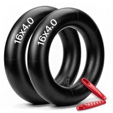 16x4.0 Replacemen Inner Tube, 16x4.0 Bikes Tube with Bent Valve Stem