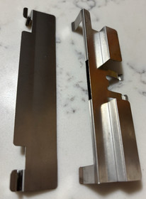 SEGA CD Model 2 METAL PLATE & Sheilds  for Sega Genesis 1 or 2