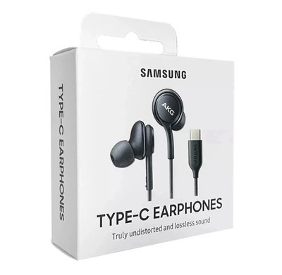 Original Samsung Galaxy S25 Ultra AKG Stereo Earbuds with USB-C Braided Cable