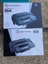 2 X Toner for HP P3015 500 MFP M525 Black Toner CE255A HP 55A