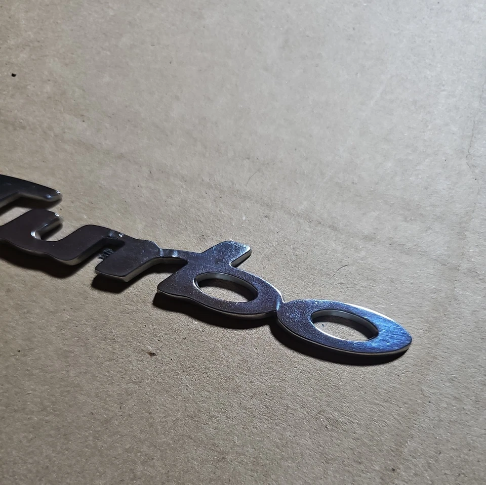 Volkswagen Beetle Turbo 2002-2010 OEM emblema trasero insignia placa de identificación maletero escotilla Foto 4 de 4