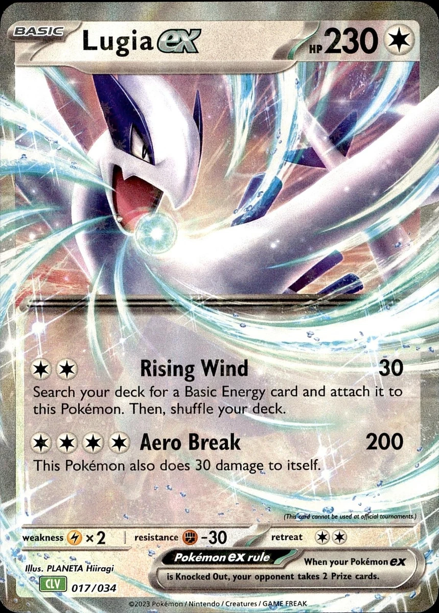 Lugia ex 017/034 Trading Card Game Classic for sale | eBay