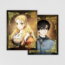 Prepay Only: Official Gold-Foil Postcards 2 Types "Tamed the Ex-Husband's Mad