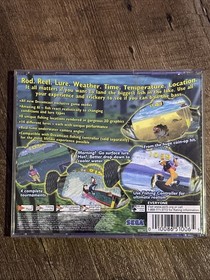 Sega Bass Fishing - Sega Dreamcast - Complete And Tested