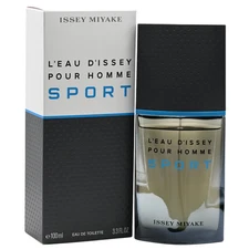L'EAU D'ISSEY POUR HOMME SPORT Issey Miyake 3.3 / 3.4 oz edt Men NEW IN BOX
