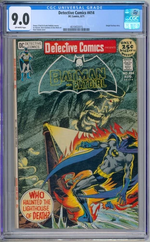 Detective Comics 414 CGC Graded 9.0 VF/NM Neal Adams DC Comics 1971