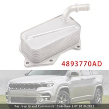 Engine Oil Cooler 4893770AD Für Jeep Grand Commander Cherokee 2.0T 2019-2023