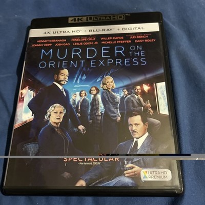 Murder on the Orient Express (4K, Blu-Ray, 2017) -