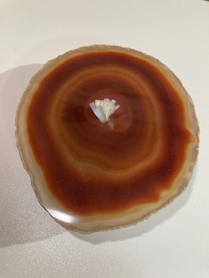 Natural Agate CrystalTea- Oil Light