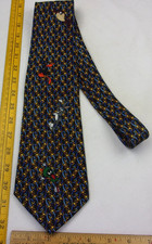 Bugs Bunny Marvin the Martian Taz Looney Tunes Mania neck tie 1990s light use