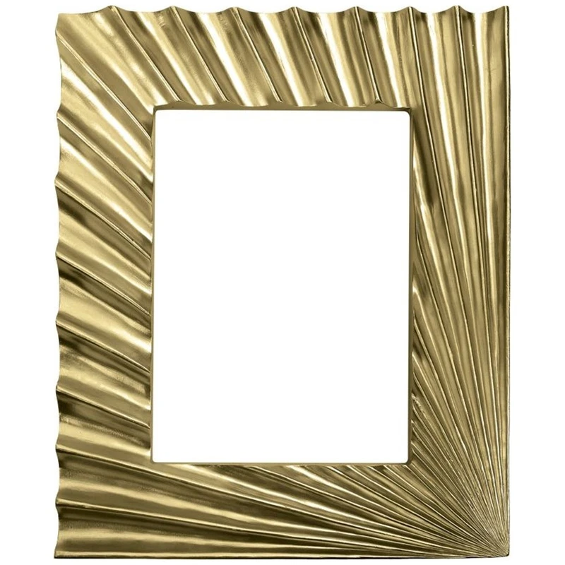 Portafoto Cornice Raggi BRANDANI Oro Foto 13x18 cm Poliresina Tavolo
