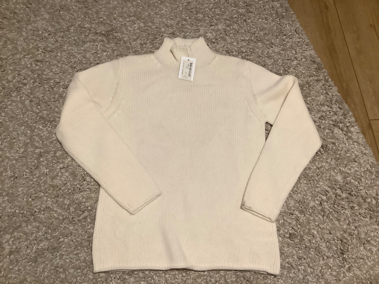 Better Rich Strick Pullover Wolle Kaschmir Offwhite Gr. L neu mit Etikkett Better Rich Strick Pullover Wolle Kaschmir Offwhite Gr. L neu mit Etikkett
