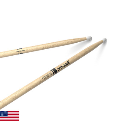 ProMark Drum Sticks - Classic Attack 747 Shira Kashi Oak Drumsticks, Oval Nylon 