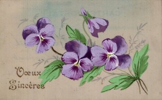 CARTE POSTALE CELLULOID