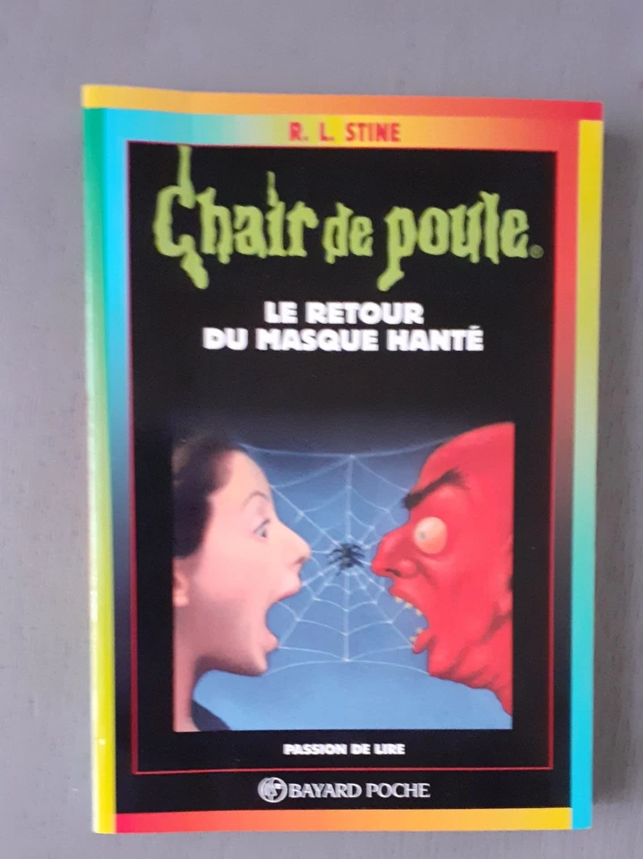 Livre Chair de Poule - Le retour du masque hanté R.L. Stine - Photo 1/3