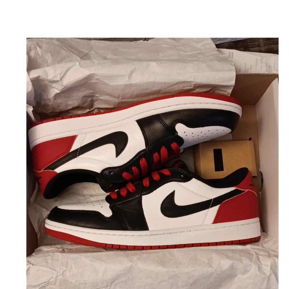 Las mejores ofertas en Jordan 1 Retro OG Low Black Toe | eBay