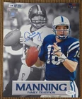 Peyton Manning Archie Manning Dual Signed 8x10 Photo #'d 10/250 JSA