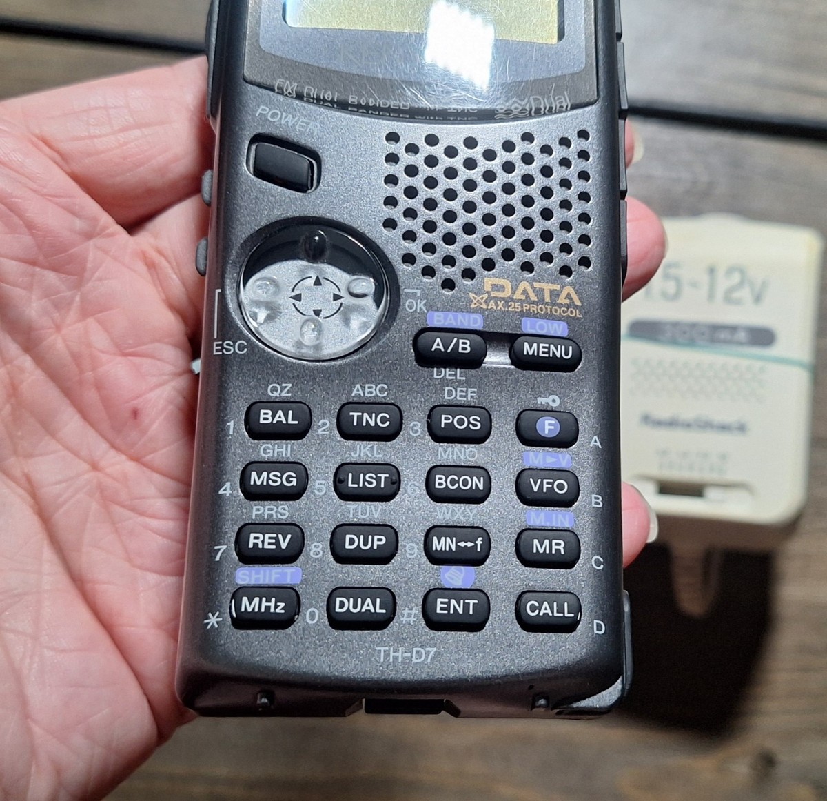 Kenwood Th D7a Handheld Dual Band Ham Radio Incomplete for sale