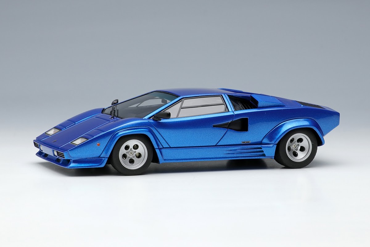 Make Up EM652C 1/43 Lamborghini Countach LP5000 QV 1988 Blue