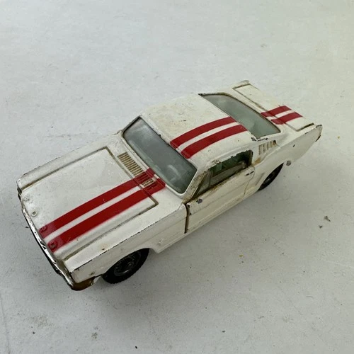 Vintage Corgi Toys Ford Mustang Fastback 2 + 2 Diecast Metal Sports Car