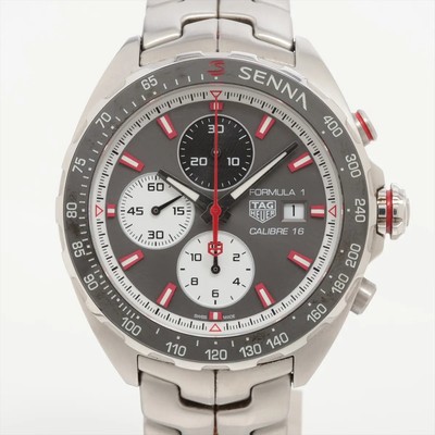 TAG Heuer Formula 1 CAZ2017.BA0647 SS SS AT Gray-Face 4 Extra Links