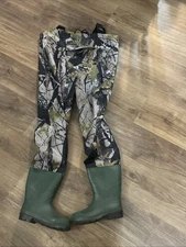 Ouzong Waist Waders For Duck Hunting Or Fishing, Size 35 Or 3.5 US